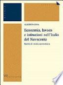 Economia, lavoro e istituzioni nell'Italia del Novecento