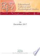 ECPS No 16 (2017) Journal of Educational, Cultural and Psychological Studies