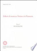 Editori di musica a Torino e in Piemonte: Biografie