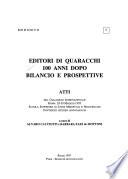 Editori di Quaracchi