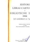 Editori, librai, cartolibrai e biblioteche d'Italia