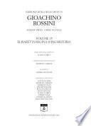 Edizione critica delle opere di Gioachino Rossini: Elisabetta Regina d'Inghilterra (score in two volumes with Commento critico in suppl. paperback vol.)