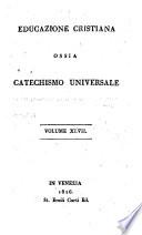 Educazione cristiana ossia catechismo universale