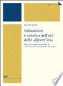Educazione E Retorica Nell'età Delle querelles