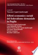 Effetti economico sociali del federalismo demaniale in Puglia