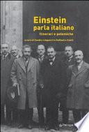 Einstein parla italiano