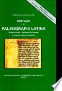 Ejercicios de paleografia latina