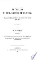 El cantare di Fierabraccia et Uliuieri