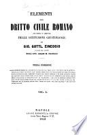 Elementi del dritto civile romano