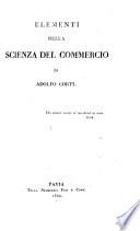 Elementi della scienza del commercio