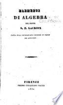 Elementi di algebra