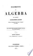 Elementi di algebra