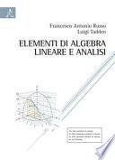 Elementi di algebra lineare e analisi