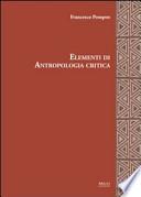 Elementi di antropologia critica