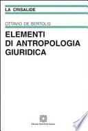 Elementi di antropologia giuridica