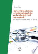 Elementi di biostatistica ed epidemiologia clinica per l’analisi degli studi osservazionali