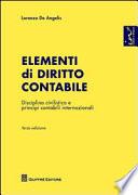 Elementi di diritto contabile. Disciplina civilistica e principi contabili internazionali