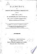 Elementi di diritto costituzionale democratico