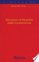 Elementi di filosofia della conoscenza