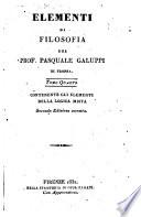 Elementi di filosofia