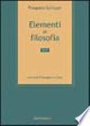 Elementi di filosofia