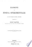 Elementi di fisica sperimentale