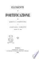 Elementi di fortificazione per Enrico Cosentino e Gaetano Carotti