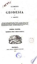 Elementi di geodesia di F. Amante