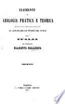 Elementi di Geologia pratica e teorica