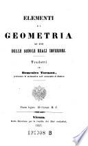 Elementi di geometria ad uso delle scuole reali inferiori