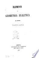 Elementi di geometria analitica Filippo Lanza