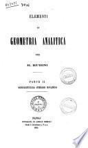 Elementi di geometria analitica per R. Rubini