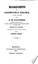 Elementi di geometria solida
