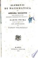 Elementi di matematica