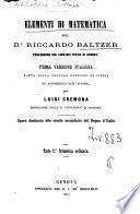 Elementi di matematica