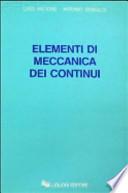 Elementi di meccanica dei continui
