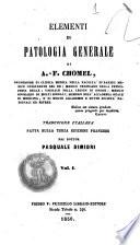 Elementi di patologia generale di A.-F. Chomel