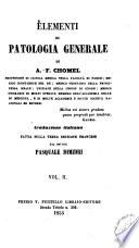 Elementi di patologia generale di A.-F. Chomel