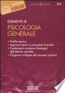 Elementi di psicologia generale