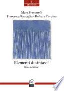Elementi di sintassi
