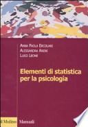 Elementi di statistica per la psicologia