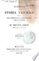 Elementi di storia naturale ... Geologia