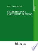 Elementi per una psicoterapia cristiana