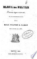 Elena da Feltre dramma tragico in tre atti