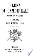 Elena di Campireali, Abbadessa di Castro ; strenna per l'anno 1858