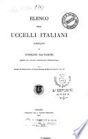 Elenco degli uccelli italiani