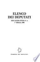 Elenco dei deputati