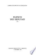 Elenco dei deputati