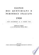Elenco dei quotidiani e periodici italiani