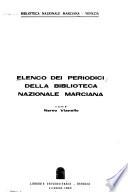 Eleneo dei periodici della Biblioteca Nazionale Marciana